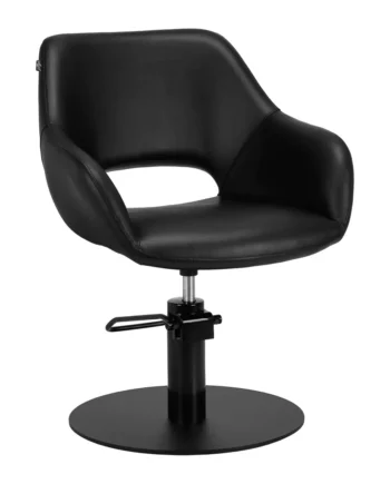 Barberstol Gabbiano Morena Sort