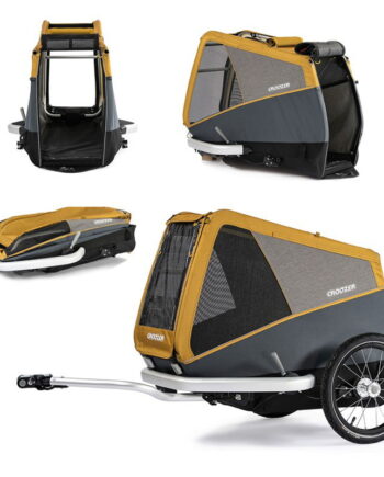 Croozer Dog Peppa Cykeltrailer Til Mindre Hunde