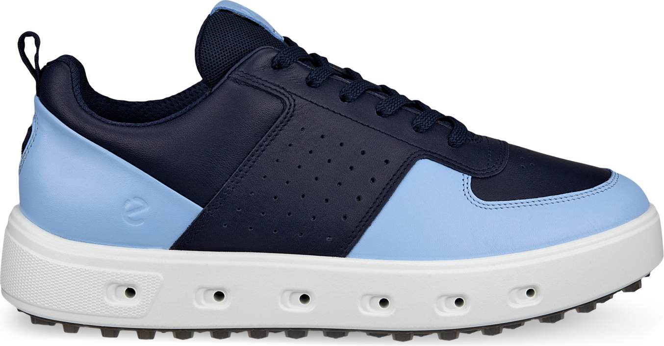 Ecco Street 720 Vandtætte Dame Golfsko Uden Spikes Night Sky Blue Bell Str Normal