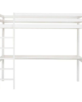 Hoppekids Eco Dream Højseng Bordplade 90x200 Hvid