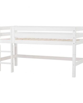 Hoppekids Eco Luxury Halvhøj Seng Med Stige