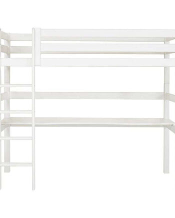 Hoppekids Eco Luxury Højseng Bordplade 90x200 Hvid