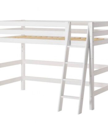 Hoppekids Eco Luxury Mellemhøj Seng Med Skrå Stige