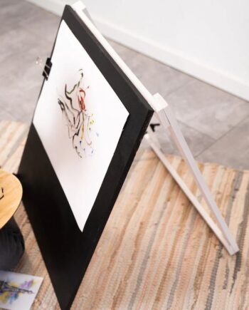 Kridttavle Træ Til Børn 55x48