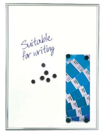 Magnetisk Whiteboard Med 9mm Aluminium Profil Hvid