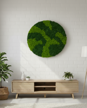 Oekoboard Basic Blandet Mos Cirkel