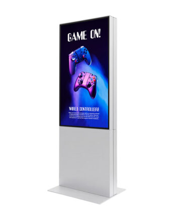 Smart Line Totem Dobbeltsidet  Samsung Skærm Hvid