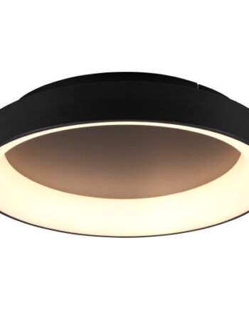 Trio Lighting Girona Plafond Sort ø60