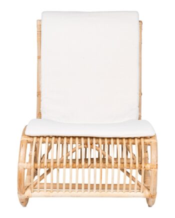 Valencia Lænestol Rattan Med Hynde