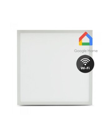 40w Smart Home Led Panel 60x60 Tuya Smart Life Virker Med Google Home Alexa Smartphones Hvid Kant Dæmpbar : Via Smart Home Kulør : Cct Varm Til Kold Hvid