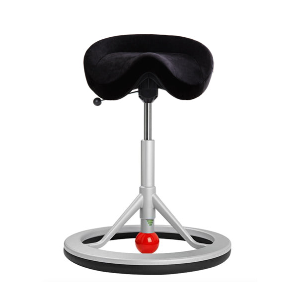 Backapp Smart Alcantara Sort Med Alugråt Understel