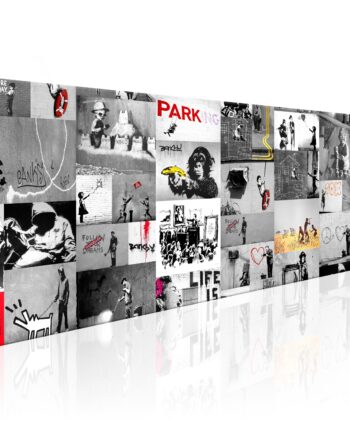 Billede Street Art: Banksy 120 Premium Print
