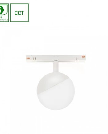 Dæmpbar Shift Smart Skinne Lyse ø100x130mm 165 Cct Hvid Zigbee Dæmpbar : Via Smart Home Kulør : Cct Varm Til Kold Hvid