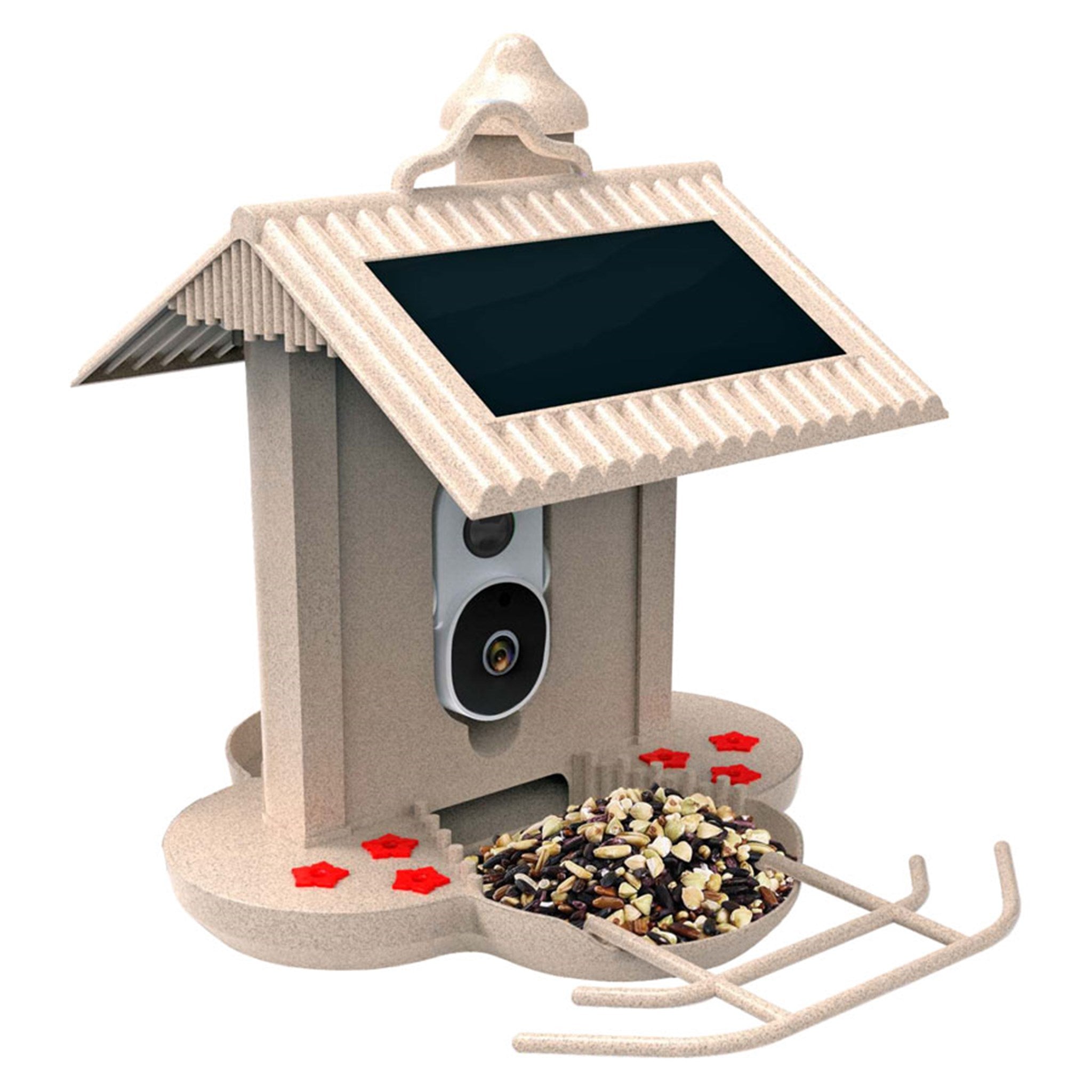 Hibirds Wifi Smart Fuglefoderhus 1080hd Kamera Fuglegenkendelse