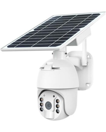Wifi Smart Solar Ptz Kamera Med Solcelle 2mp Ip65 Pir Sensor 360 Rotation Smart Life App