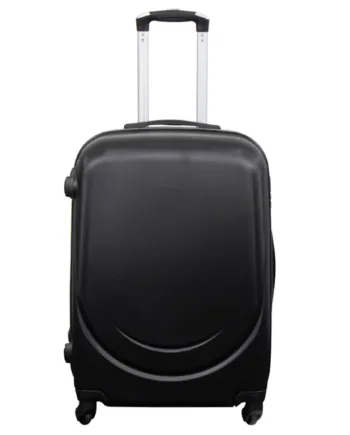 Kuffert Tilbud Hardcase Str Medium Classic Sort Smart Rejsekuffert