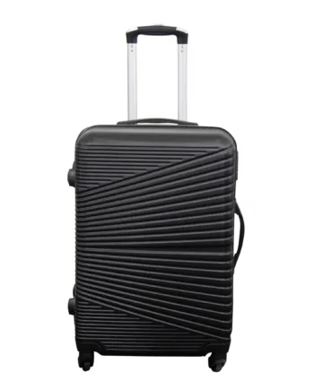 Kuffert Tilbud Hardcase Str Medium Nordic Sort Smart Rejsekuffert