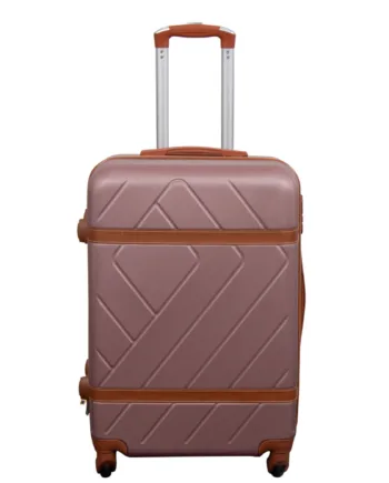 Kuffert Tilbud Hardcase Str Medium Retro Rosa Smart Rejsekuffert