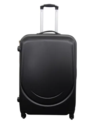 Stor Kuffert Classic Sort Hardcase Kuffert Smart Rejsekuffert