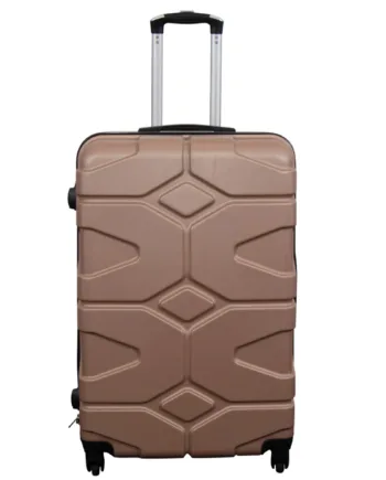 Stor Kuffert Military Sand Hardcase Kuffert Smart Rejsekuffert