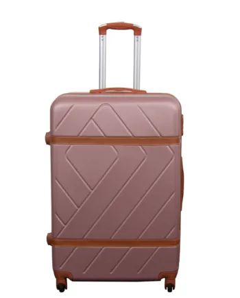 Stor Kuffert Retro Rosa Hardcase Kuffert Smart Rejsekuffert