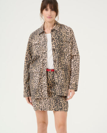 Jakke Cuhalina Leopard Wash Culture