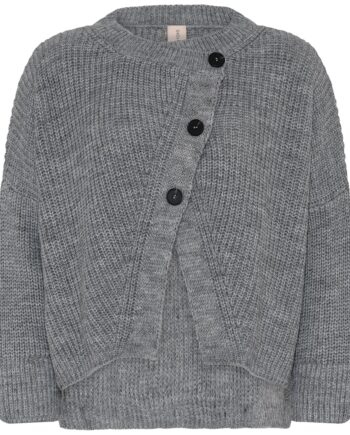 Skovhuus Kvinde Josefine Cardigan Grey Melange