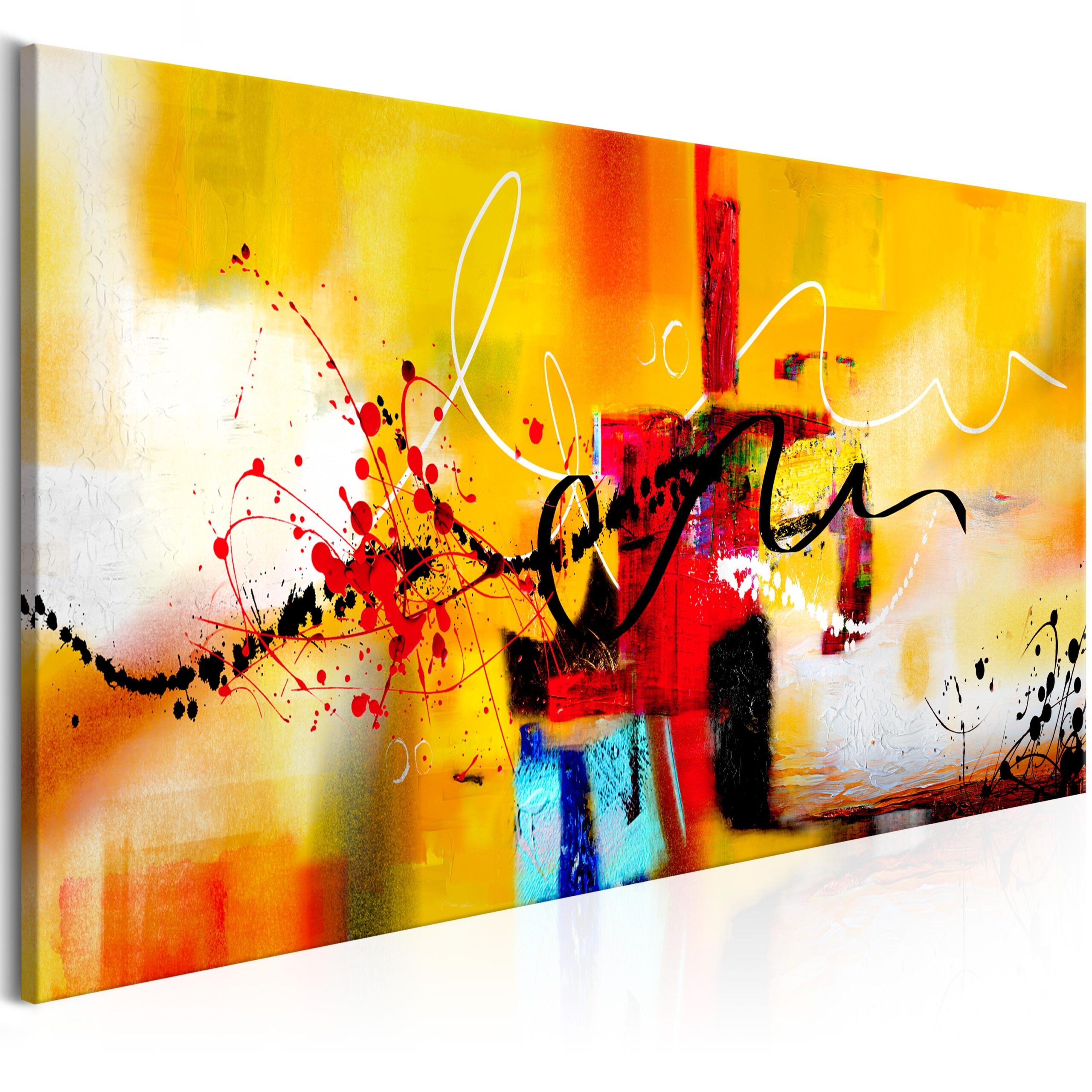 Billede Street Melodies Part Orange Wide 120 Premium Print