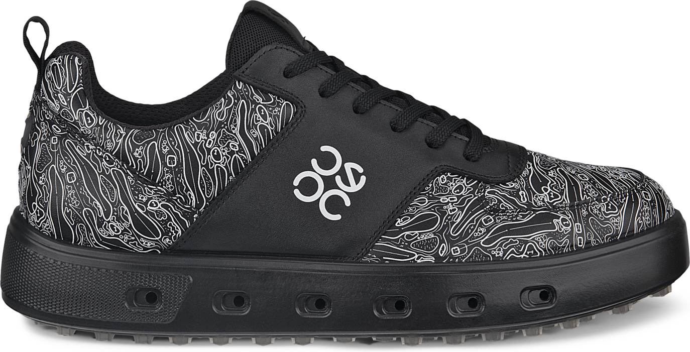 Ecco Street 720 Hybrid Vandtætte Herre Golfsko Uden Spikes Black Str Normal