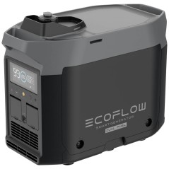 Ecoflow Smart Dual Fuel Udendørs Generator Sort Grå