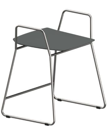 Ascento Badetaburet Smart Design Rustfrit Stål