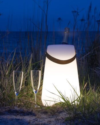 Azur Lampe Med Vinkøler Genopladelig