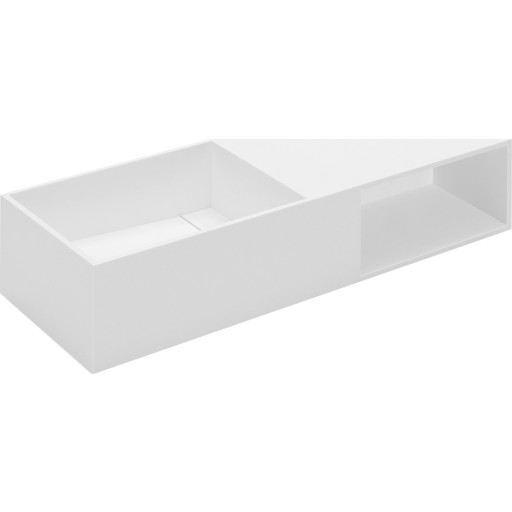 Cosmic Compact Håndvask 100x40 Mat Hvid