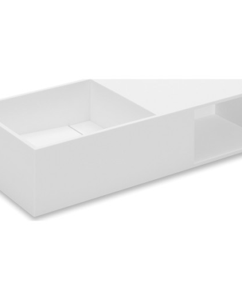 Cosmic Compact Håndvask 80x40 Mat Hvid
