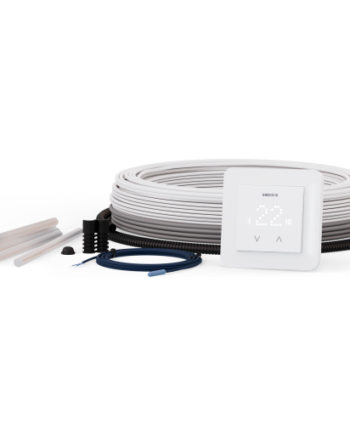 Ebeco Gulvvarmesæt Med Varmekabel   Termostat Bluetooth 100w Meter
