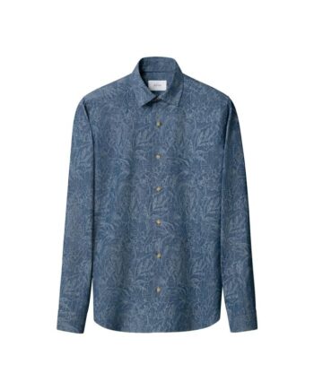 Floral Denim Print Shirt