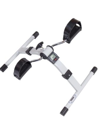 Foldbar Digital Pedaltræner Smart Ultra Let Enkel Bruge Hvid