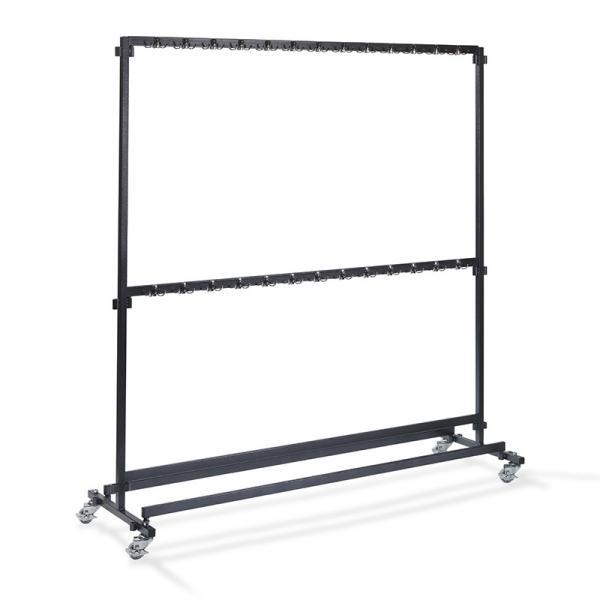 Garderobe Stativ Med Kroge Hjul Stor
