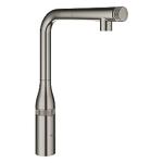 Grohe Essence Smart Control Køkkenarmatur Tud Udtræksmousseur Grohe Zero Børstet Hard Graphite