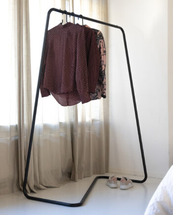 Hang Tøjstativ Sort Metal