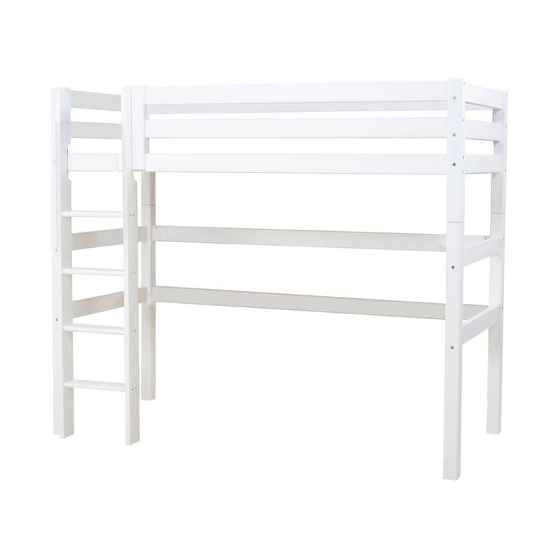 Hoppekids Eco Luxury Højseng 90x200 Hvid