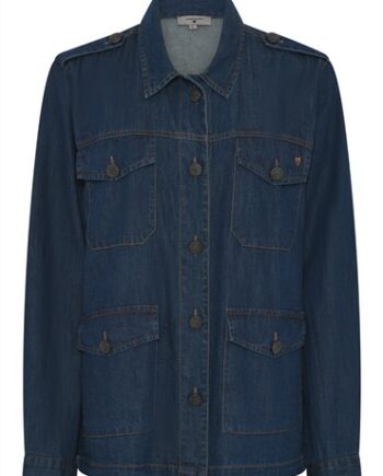 Lundgaard Denim Jakke Blå Denim