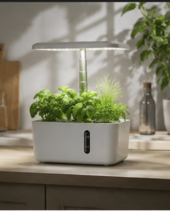 Mini Hydroponisk Køkkenhave  Hvid