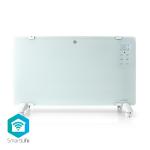 Nedis Smartlife Fritstående Elradiator 2000w   Led Display    Termostat  Hvid