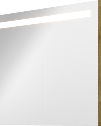 Sanibell Proline Spejlskab Med Lys 80x74 Ideal
