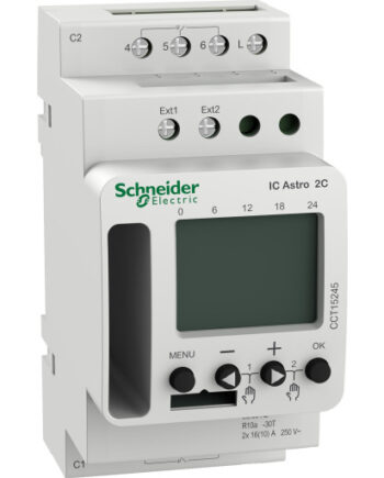 Schneider Skumringstimer Astro Digital Ugeprogram Kanal Smart