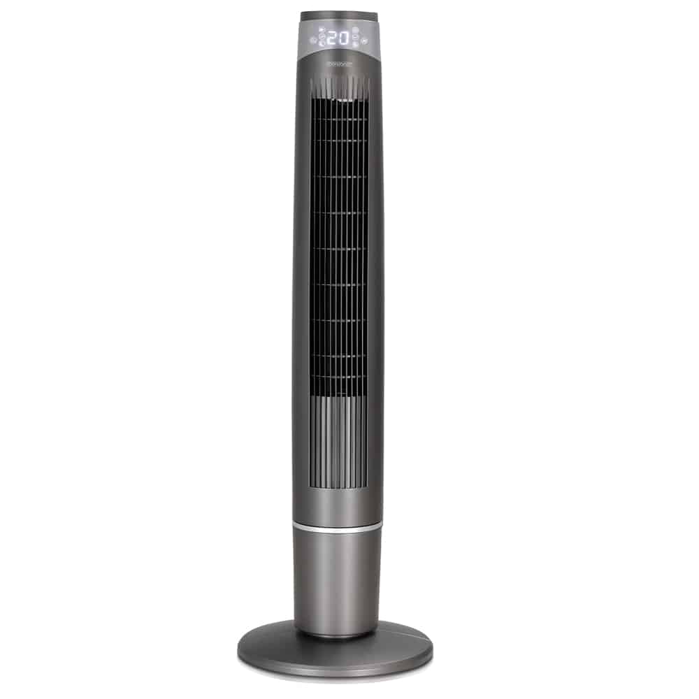 Tårnventilator Grå 120cm Inkl Fjernbetjening