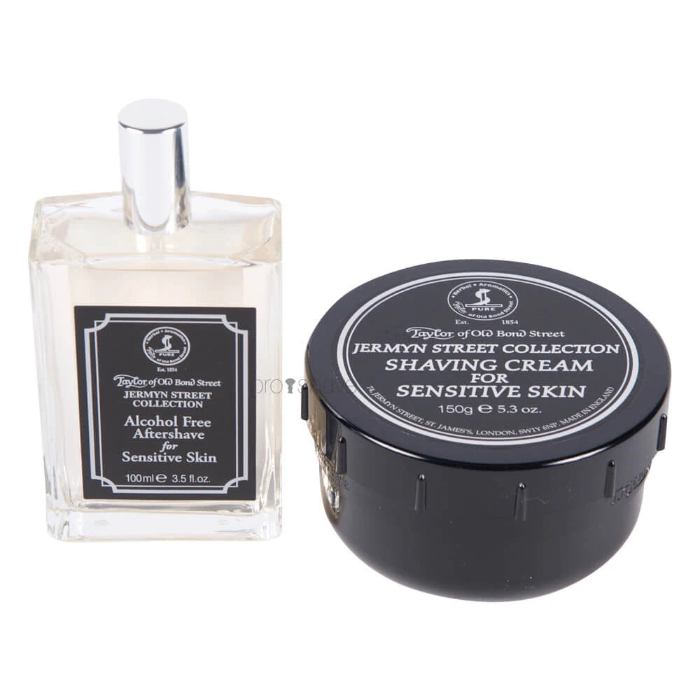 Taylor Old Bond Street Jermyn Street Sæt Barbercreme Aftershave