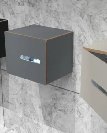 Wallbox Skab Med Lys Til Effektiv Desinfektion