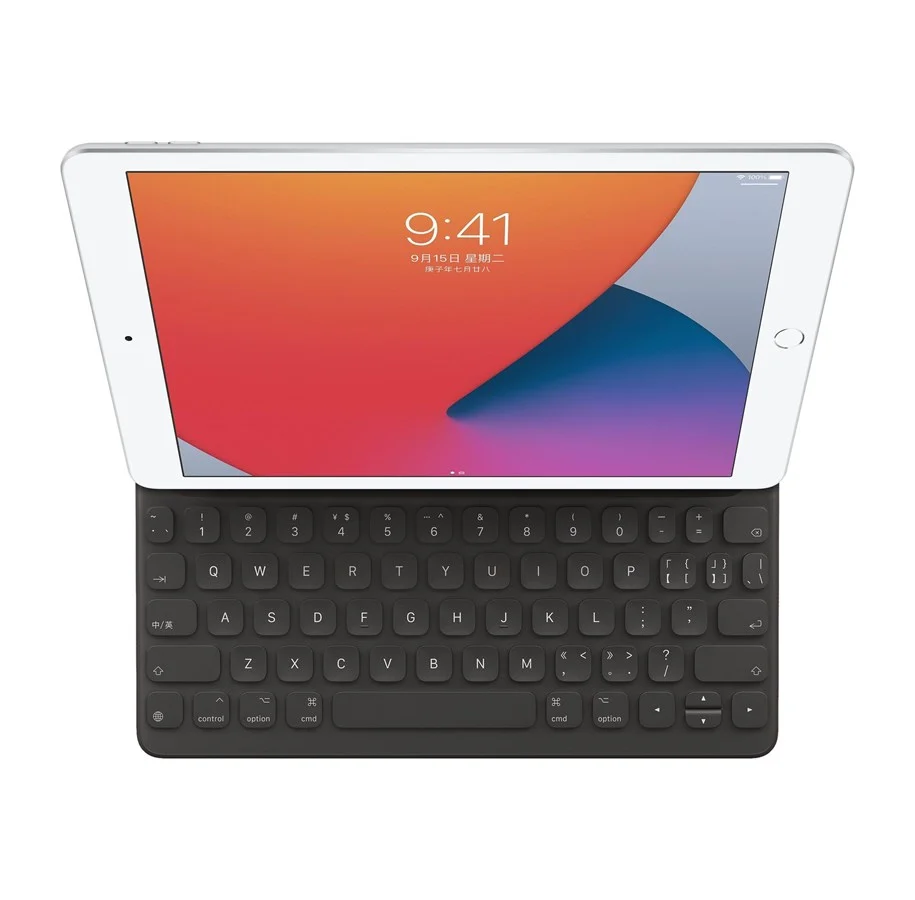 Apple Smart Keyboard For Ipad 9th Generation Tastatur Folio Sæt Dansk Sort